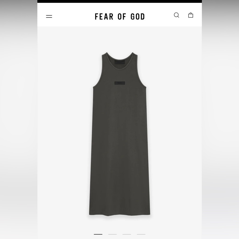 Essentials Fear of God tank dress